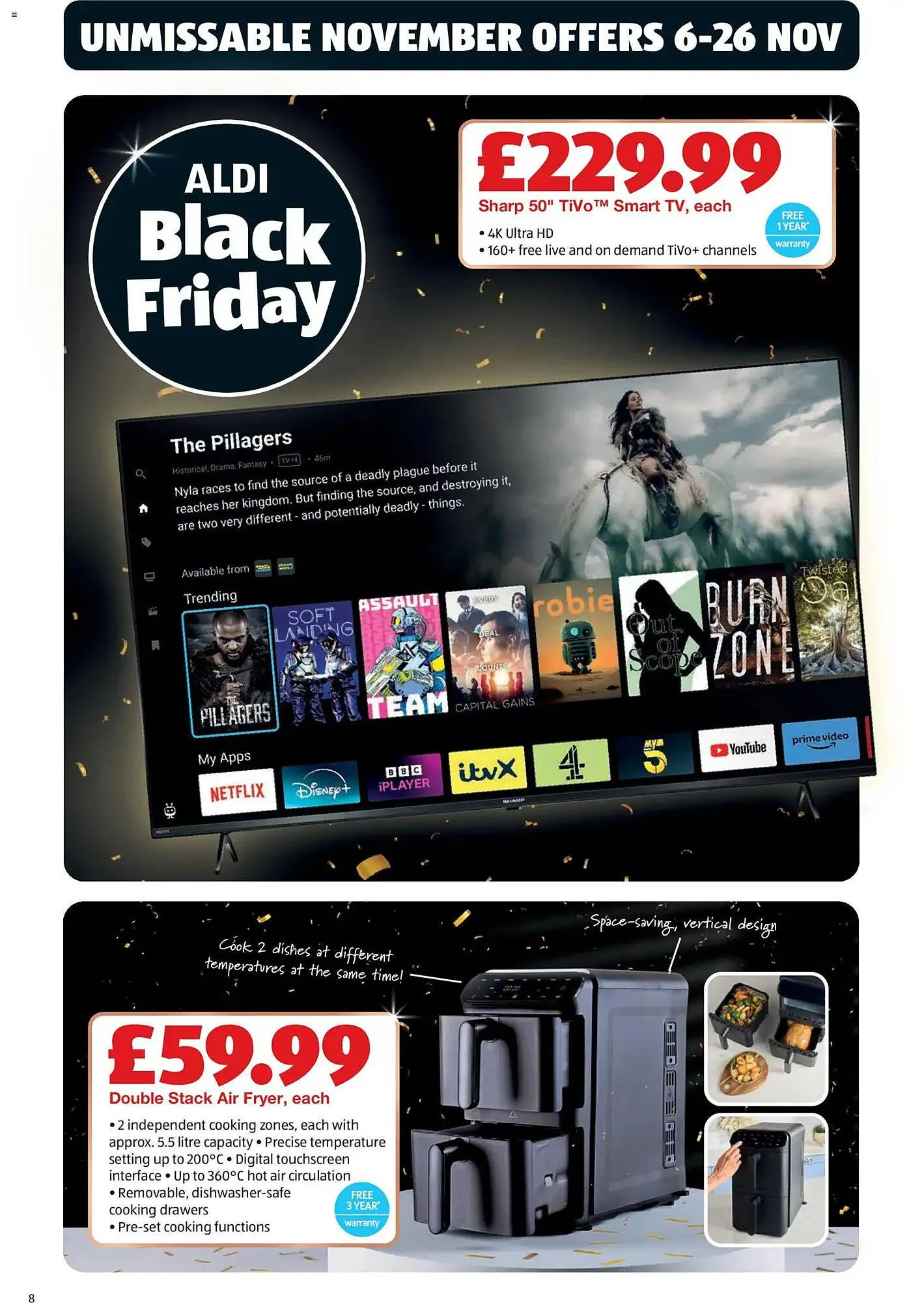 Aldi leaflet from 6 November to 10 November 2025 - Catalogue Page 8