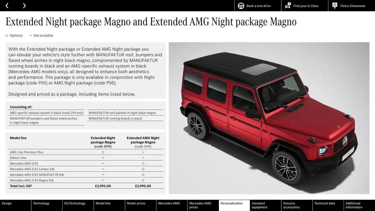 Mercedes Benz New G-Class from 11 October to 11 October 2025 - Catalogue Page 68
