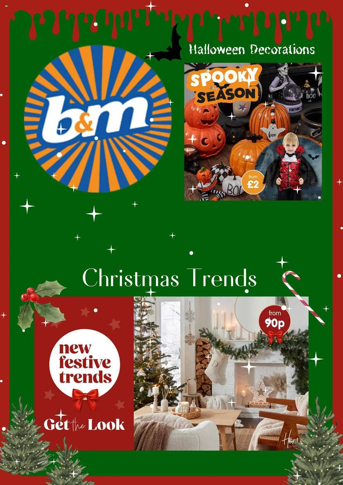 B&M Stores leaflet from 31 October to 30 November 2023 - Catalogue Page 1