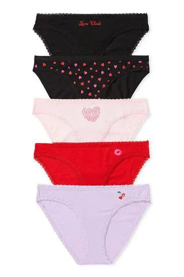 Stretch Cotton Bikini Multipack Knickers