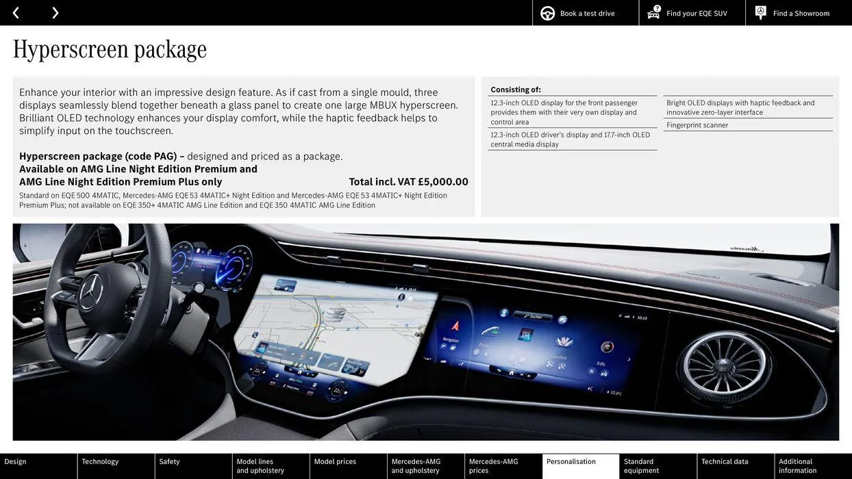 Mercedes Benz New EQE SUV from 24 August to 24 August 2025 - Catalogue Page 47