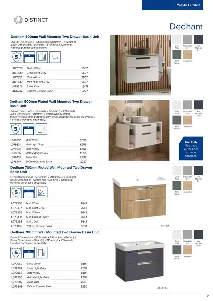 Bathroom Collection 2025 from 6 February to 31 December 2025 - Catalogue Page 23
