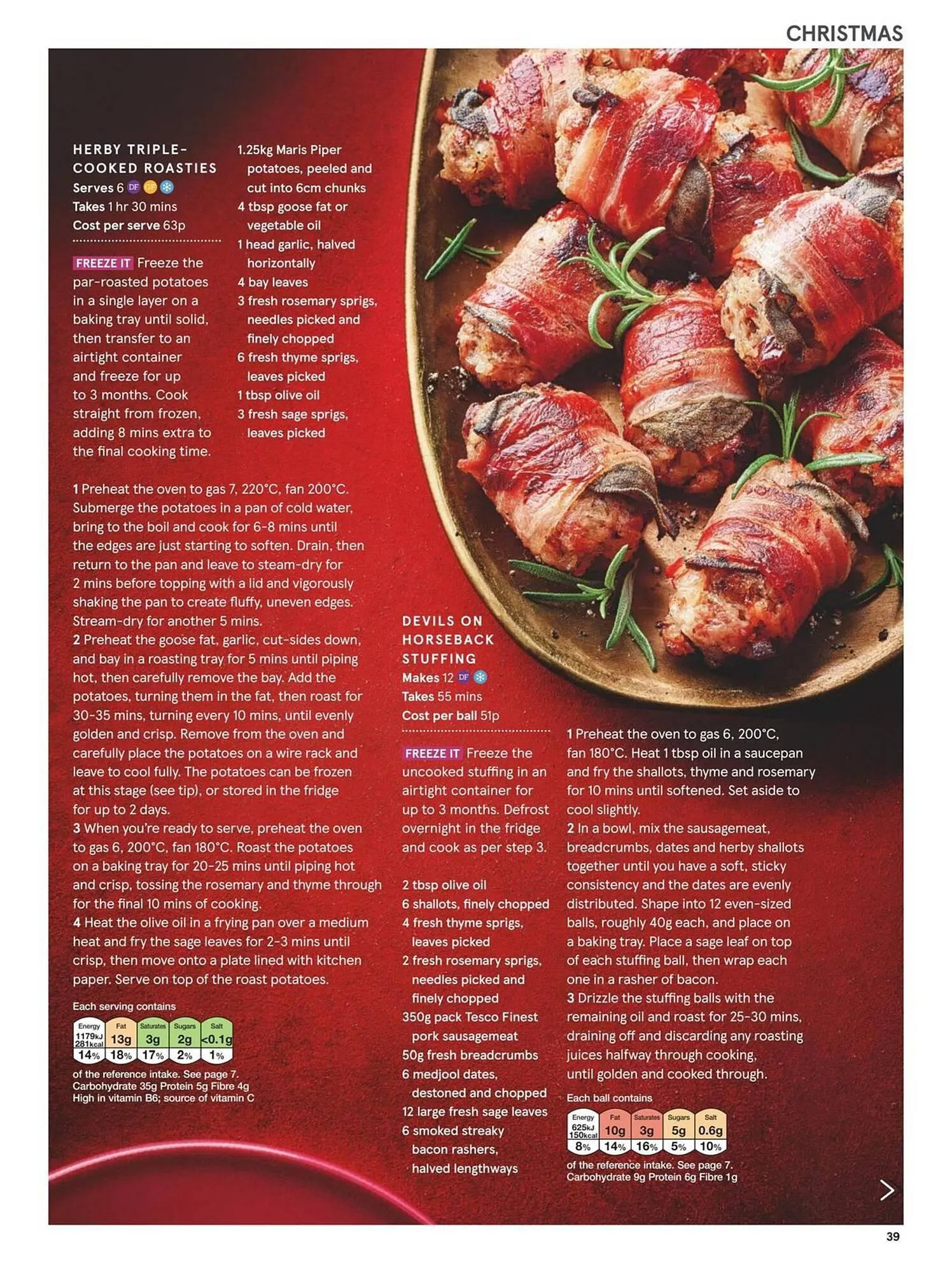 Tesco leaflet from 1 December to 31 December 2025 - Catalogue Page 39