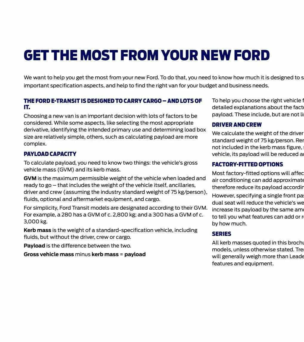 Ford Weekly Offers from 12 January to 29 February 2024 - Catalogue Page 40