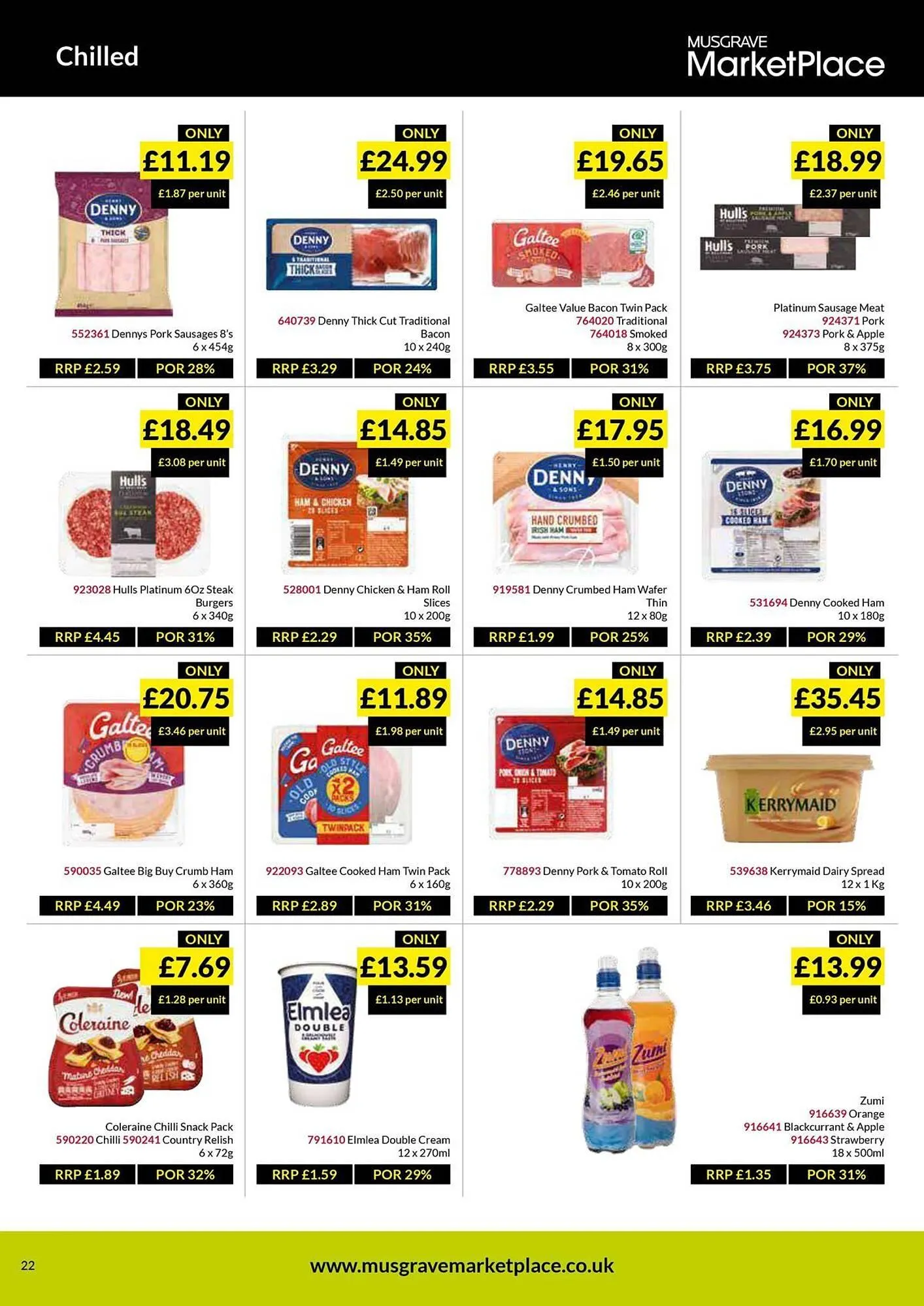 Musgrave MarketPlace leaflet from 1 April to 20 April 2025 - Catalogue Page 22