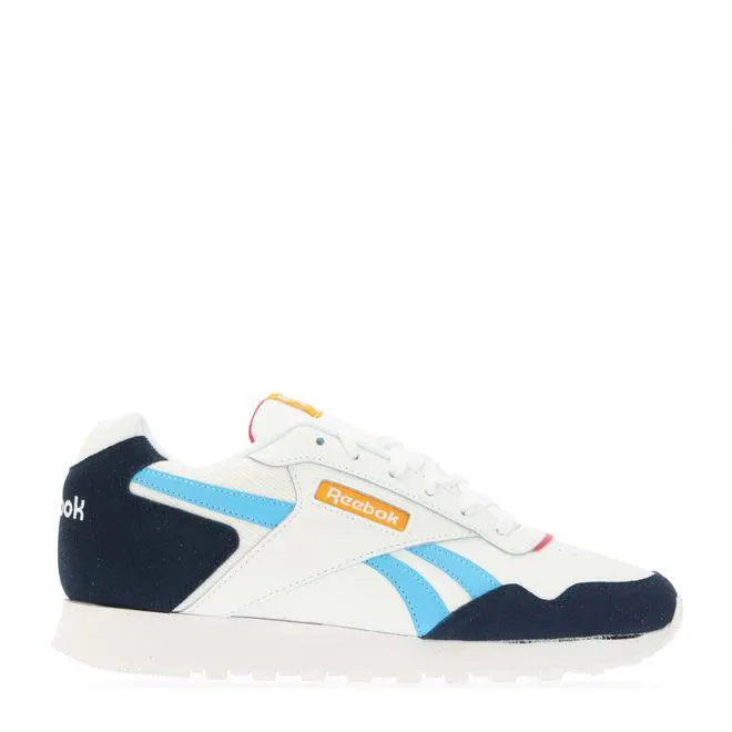 Reebok Mens Classic Glide Trainers in White