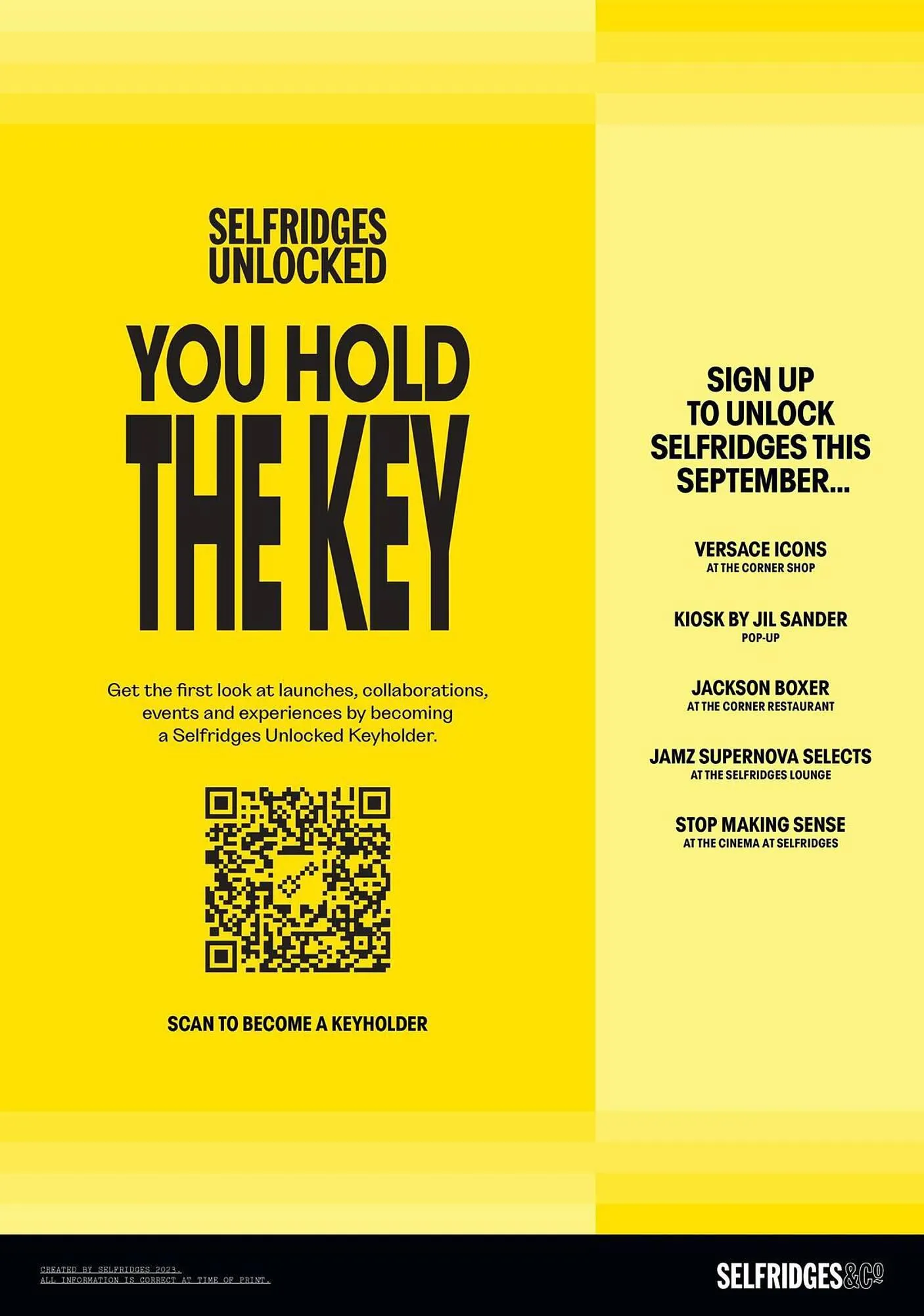 Selfridges leaflet from 23 November to 29 February 2024 - Catalogue Page 76
