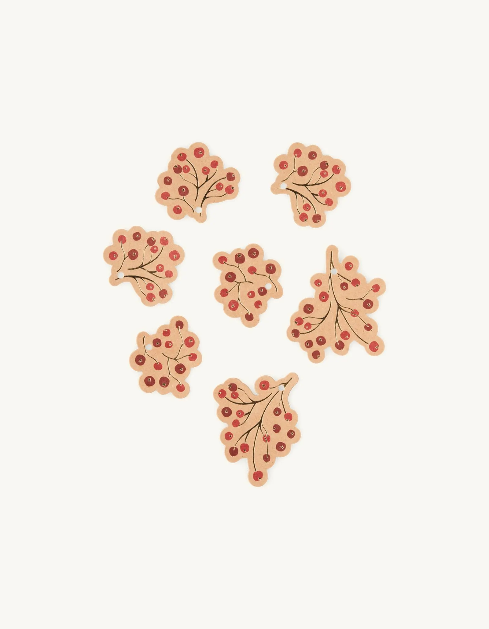 Gift tags Paper. 6.5 x 13.8 cm. 8 pcs.