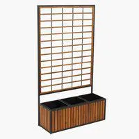 Planter box UGILT W27xL74xH131 hardwood