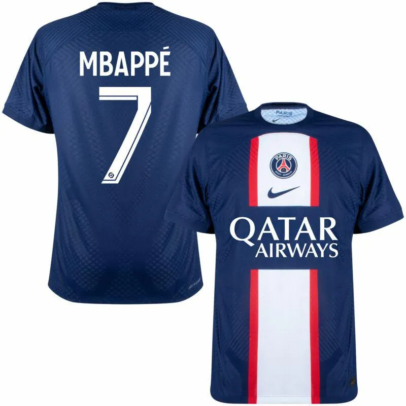 99.00Nike PSG Dri-Fit ADV Match Home Mbappé 7 Shirt 2022-2023 (Ligue 1)