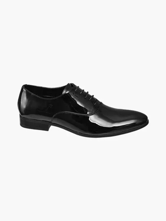 Memphis One Men's Formal Patent Black Shoes