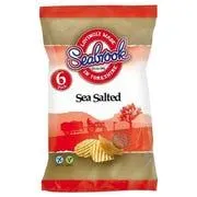 Seabrook Sea Salted Crisps (Pack of 6)