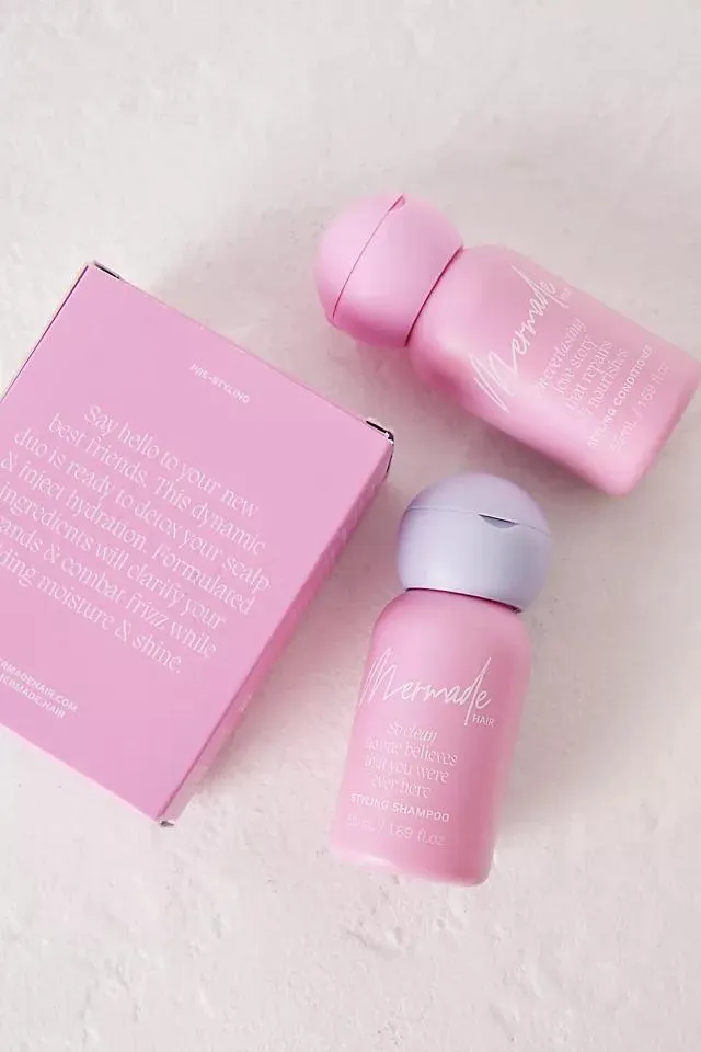 Mermade Hair Mini Styling Shampoo & Conditioner Set