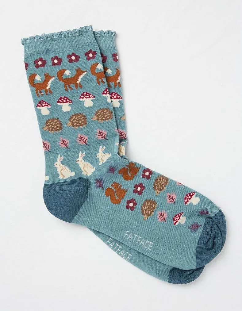 1 Pack Woodland Fairisle Socks
