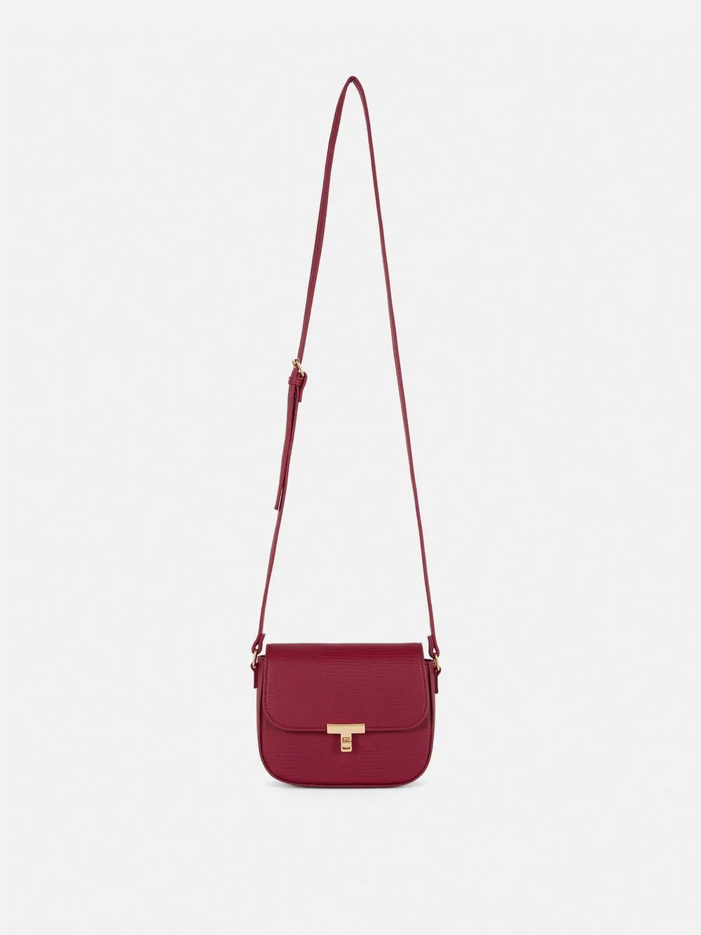Mini Flap-Over Crossbody Bag