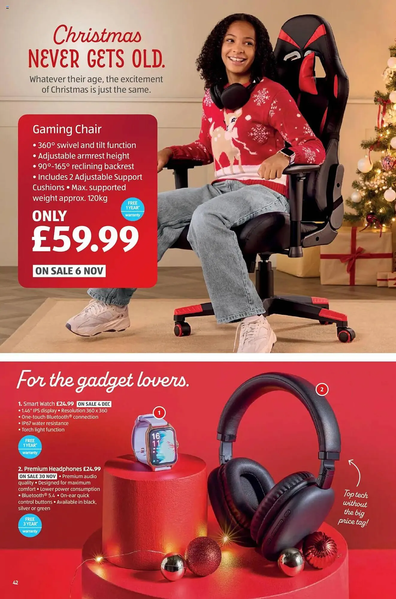 Aldi leaflet from 9 October to 13 October 2025 - Catalogue Page 42