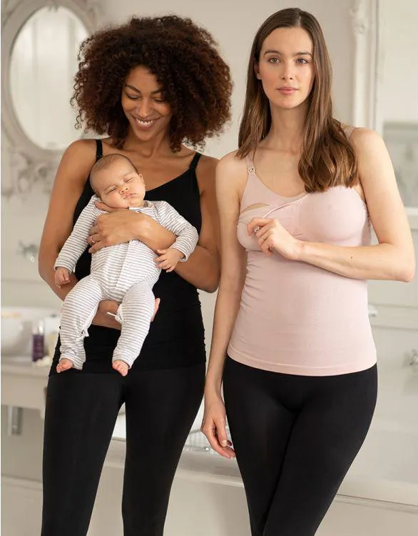 Bamboo Maternity & Nursing Vests - Twin Pack