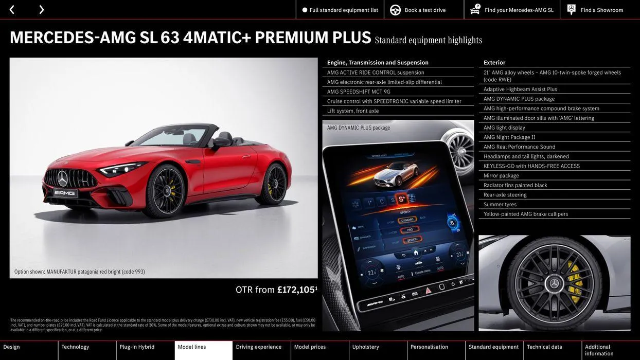 Mercedes-AMG SL from 24 August to 24 August 2025 - Catalogue Page 34