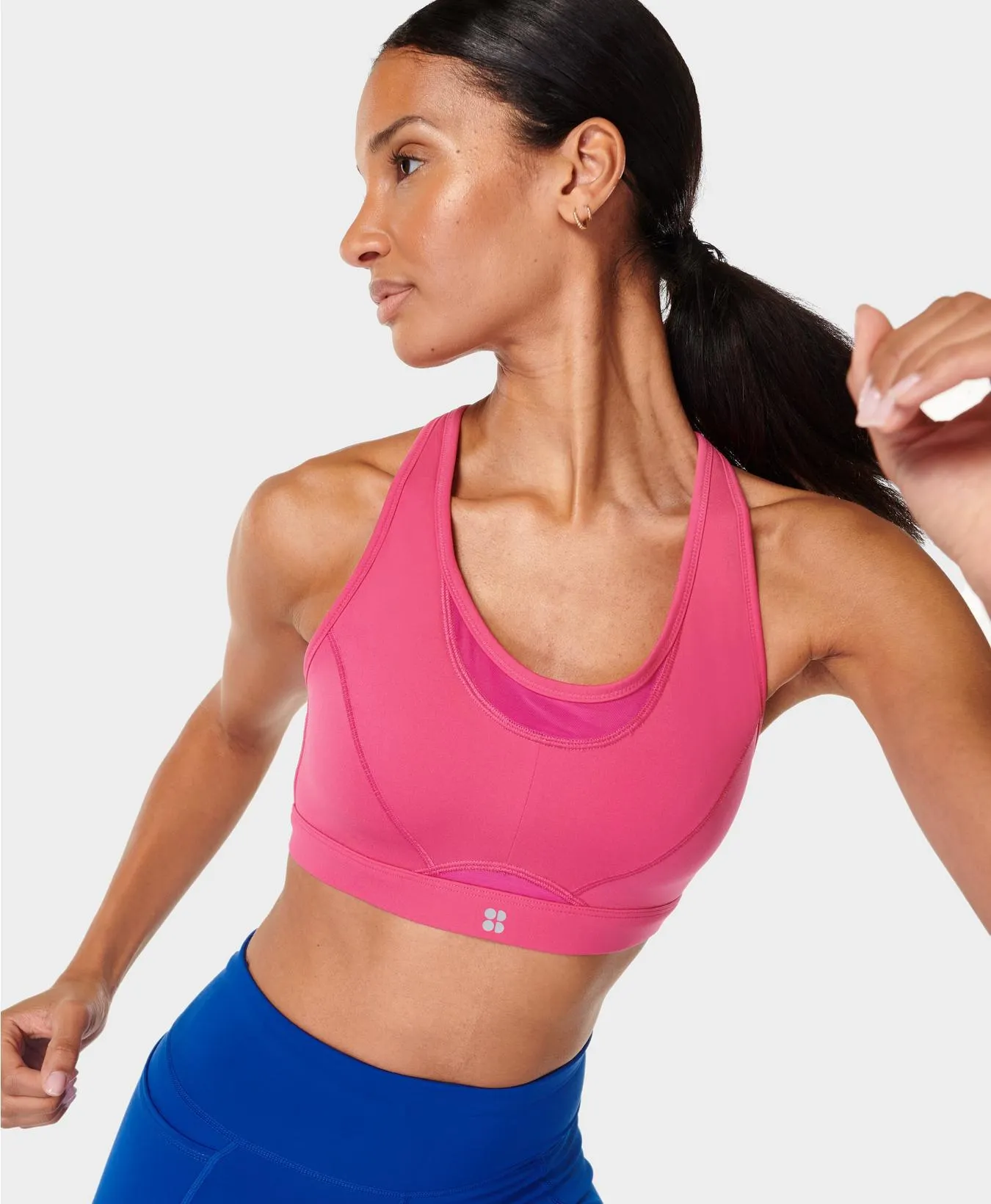 Power Icon Running Bra
