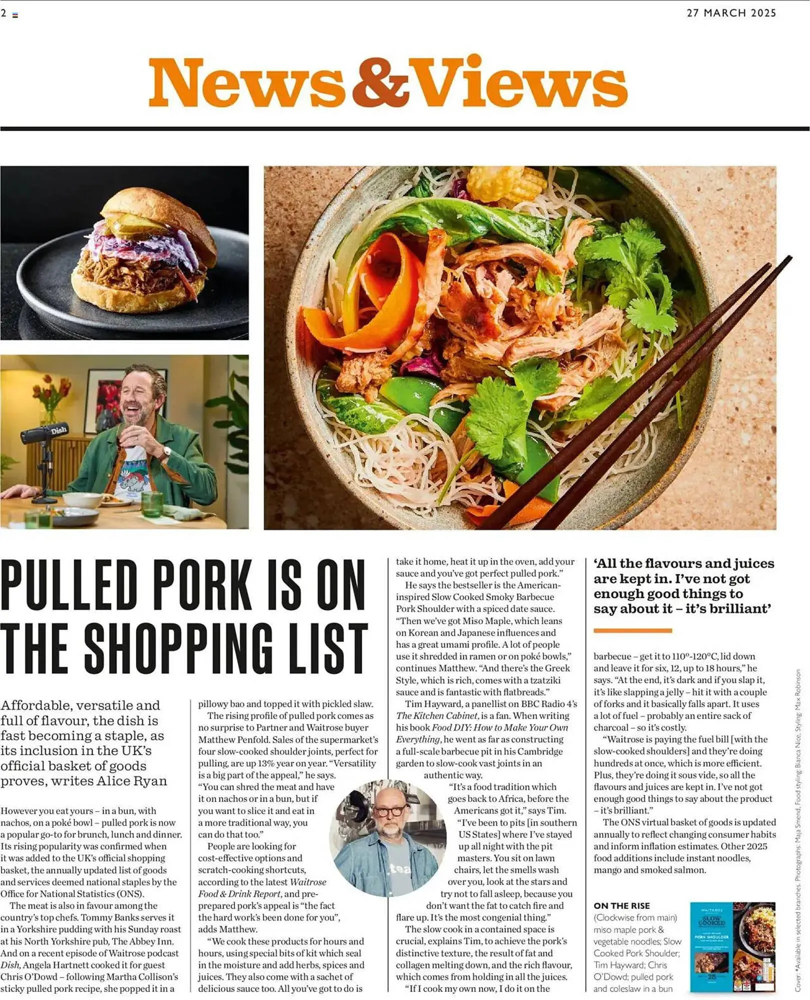 Waitrose leaflet from 27 March to 2 April 2025 - Catalogue Page 2