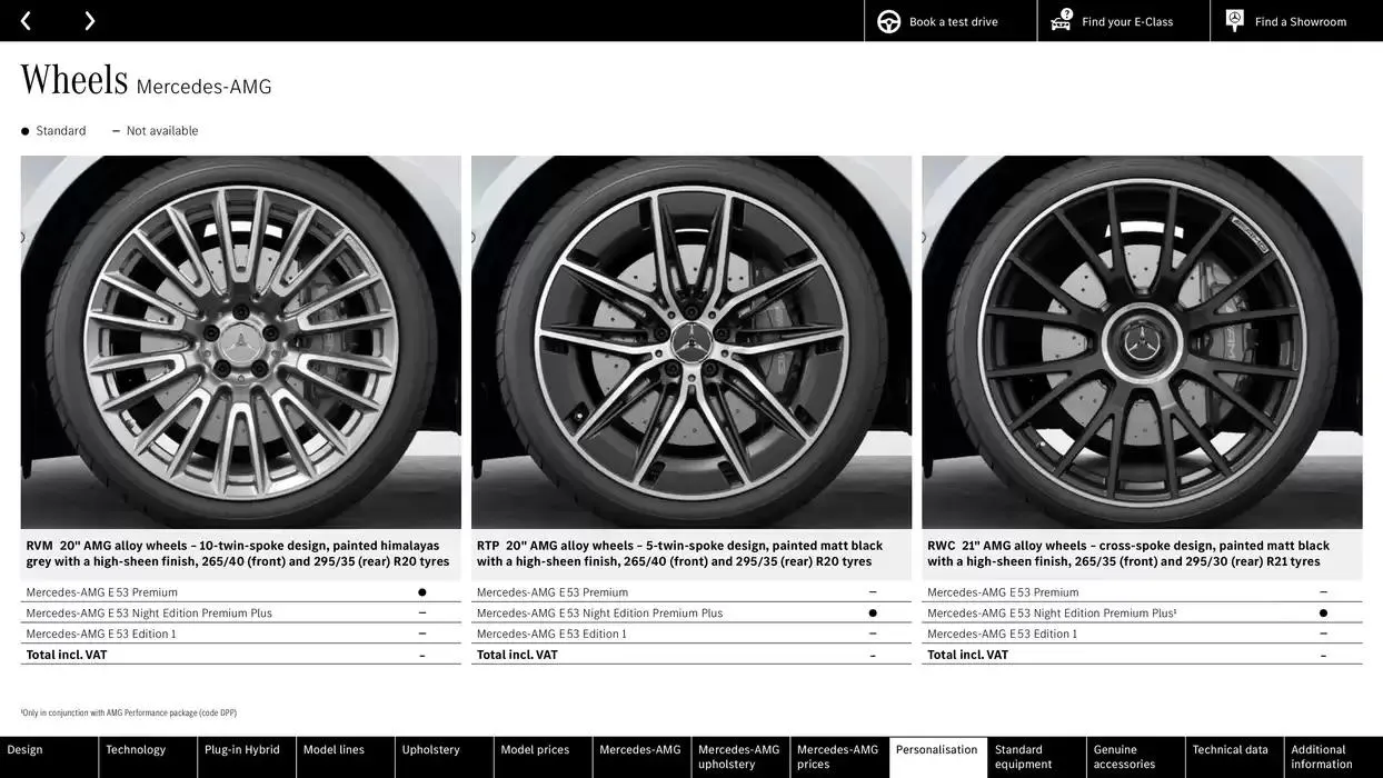 Mercedes Benz New E-Class Saloon from 11 October to 11 October 2025 - Catalogue Page 58