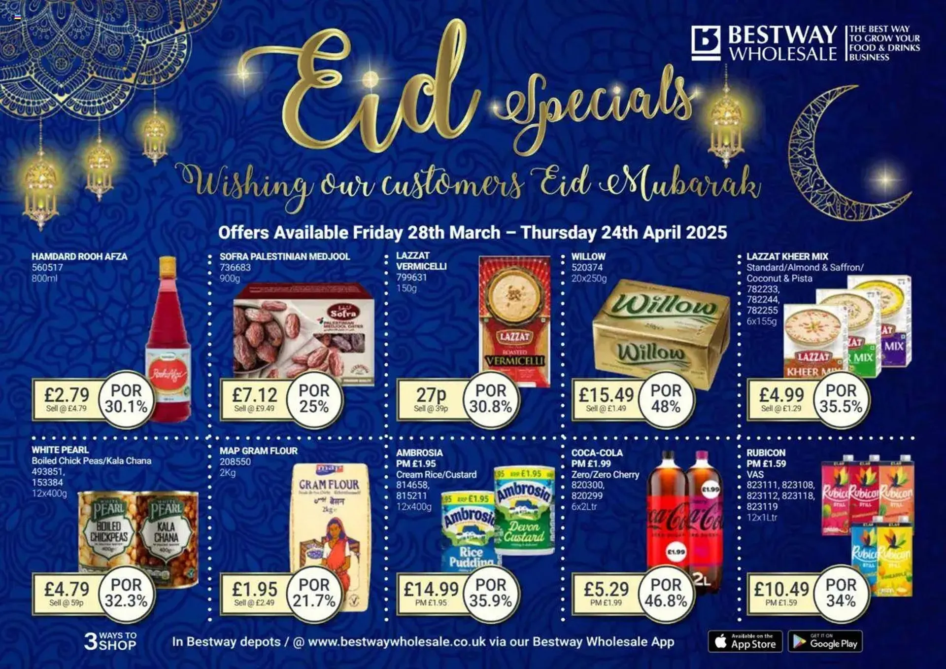 Bestway leaflet from 28 March to 24 April 2025 - Catalogue Page 1