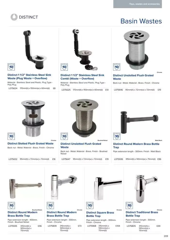 Bathroom Collection 2025 from 6 February to 31 December 2025 - Catalogue Page 211