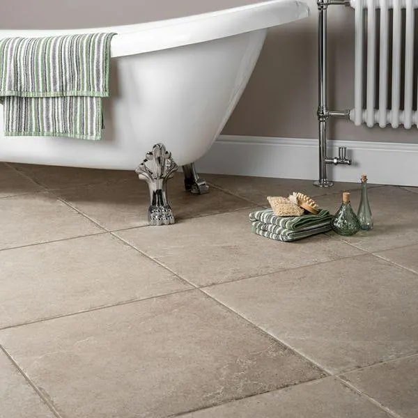 Witton Noce Beige Matt Stone Effect Wall And Floor Tiles