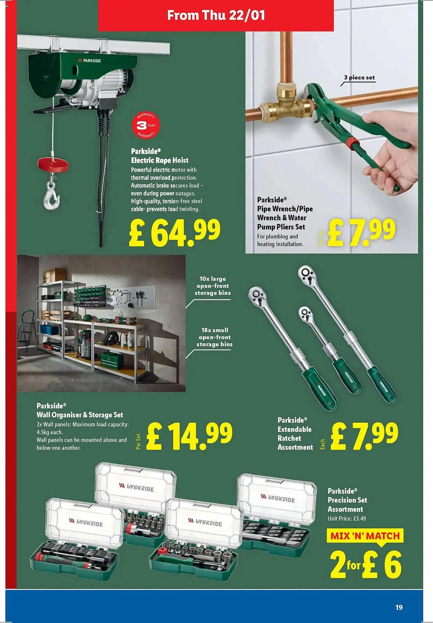 Lidl leaflet from 22 January to 29 January 2026 - Catalogue Page 19