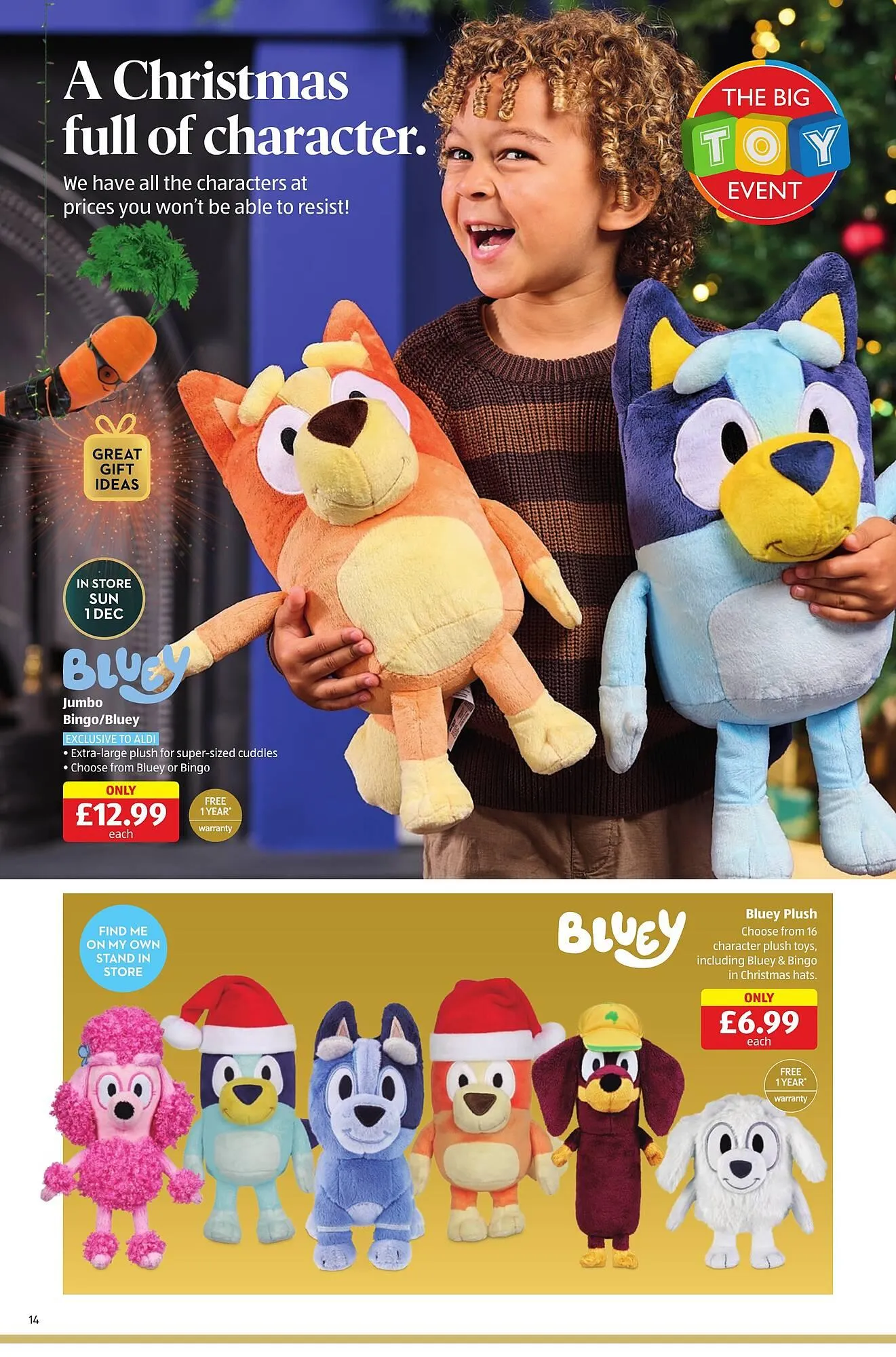 Aldi leaflet from 28 November to 1 December 2024 - Catalogue Page 14