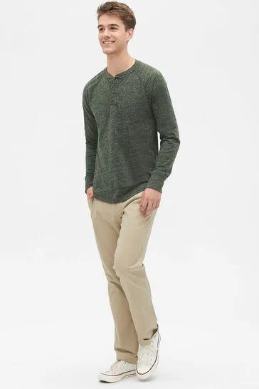 Straight Fit Essential Chinos