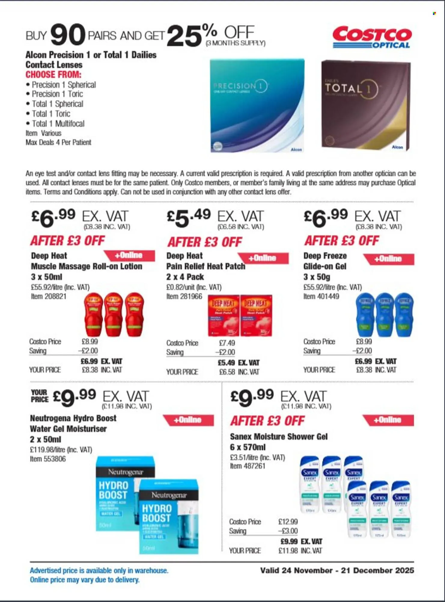 Costco leaflet from 24 November to 21 December 2025 - Catalogue Page 31