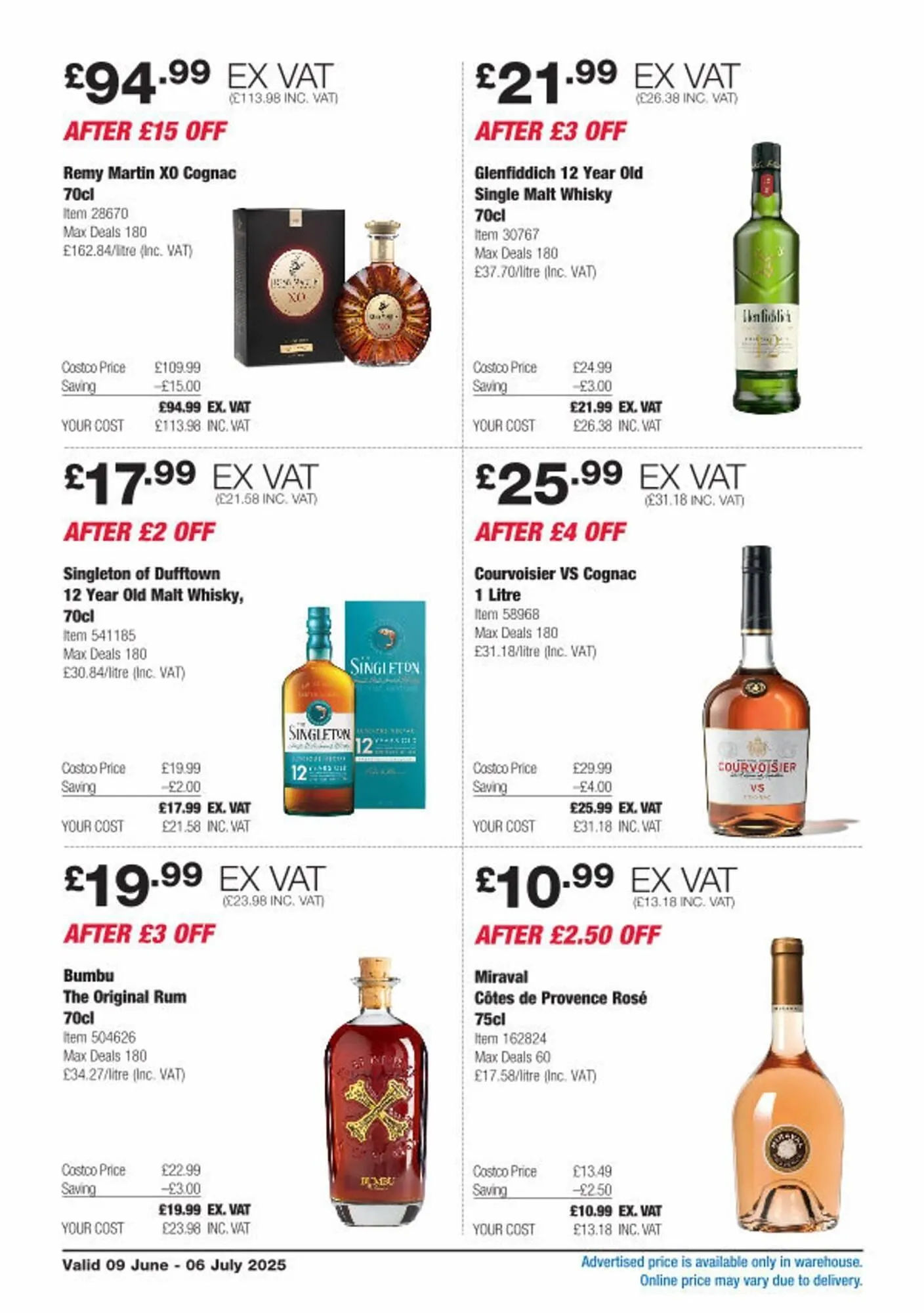 Costco leaflet from 9 June to 6 July 2025 - Catalogue Page 11