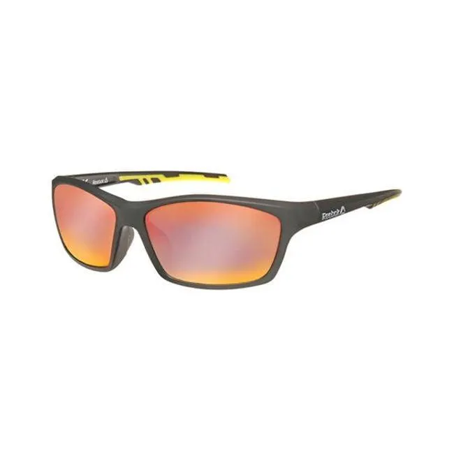 Reebok Mens 16 Sports Sunglasses in Black Red