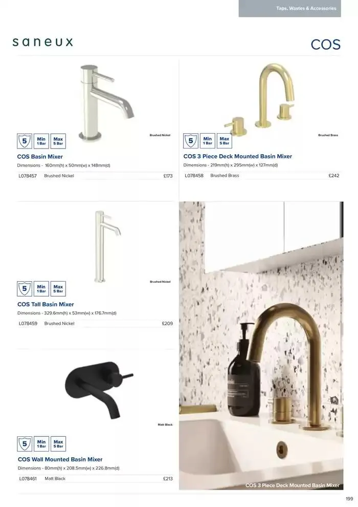 Bathroom Collection 2025 from 6 February to 31 December 2025 - Catalogue Page 201