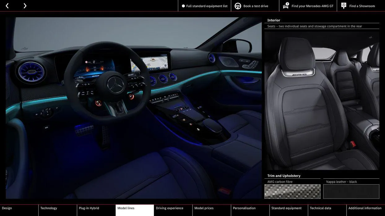 Mercedes-AMG GT 4-Door Coupé from 22 August to 22 August 2025 - Catalogue Page 22
