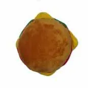 Pets at Home Plush Burger Dog Toy
