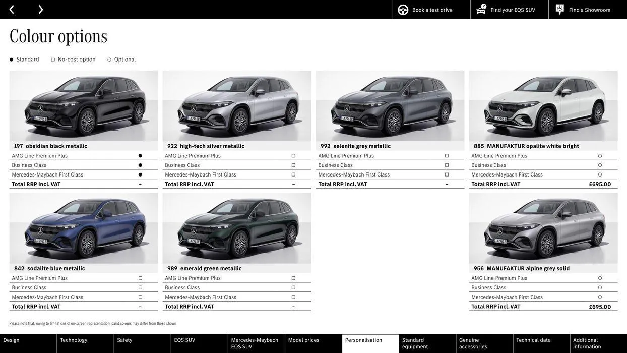 Mercedes Benz New EQS SUV from 22 August to 22 August 2025 - Catalogue Page 36
