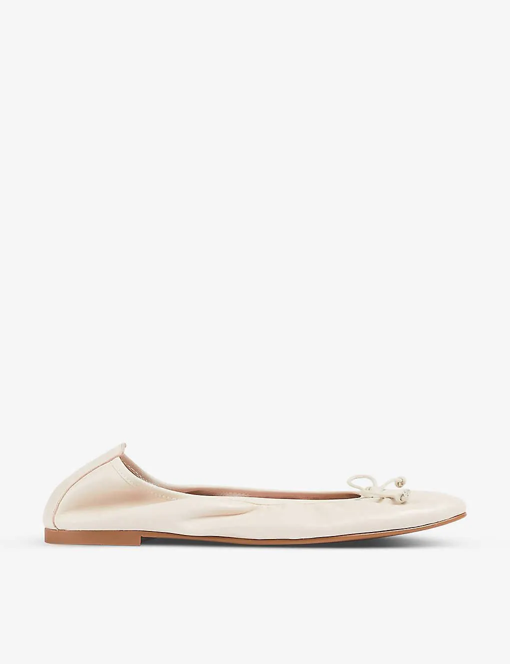 Trilly patent leather ballerina flats