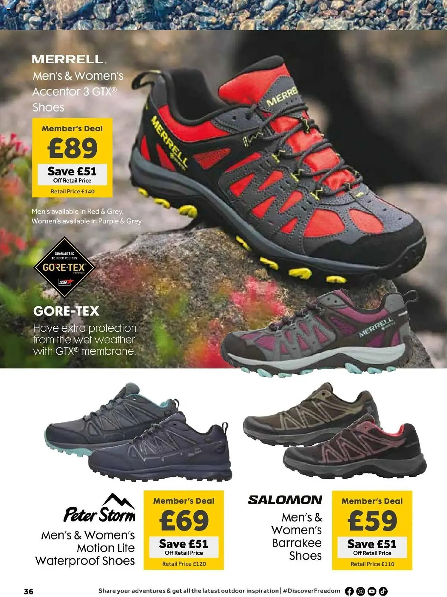 GO Outdoors leaflet from 17 March to 19 April 2025 - Catalogue Page 36