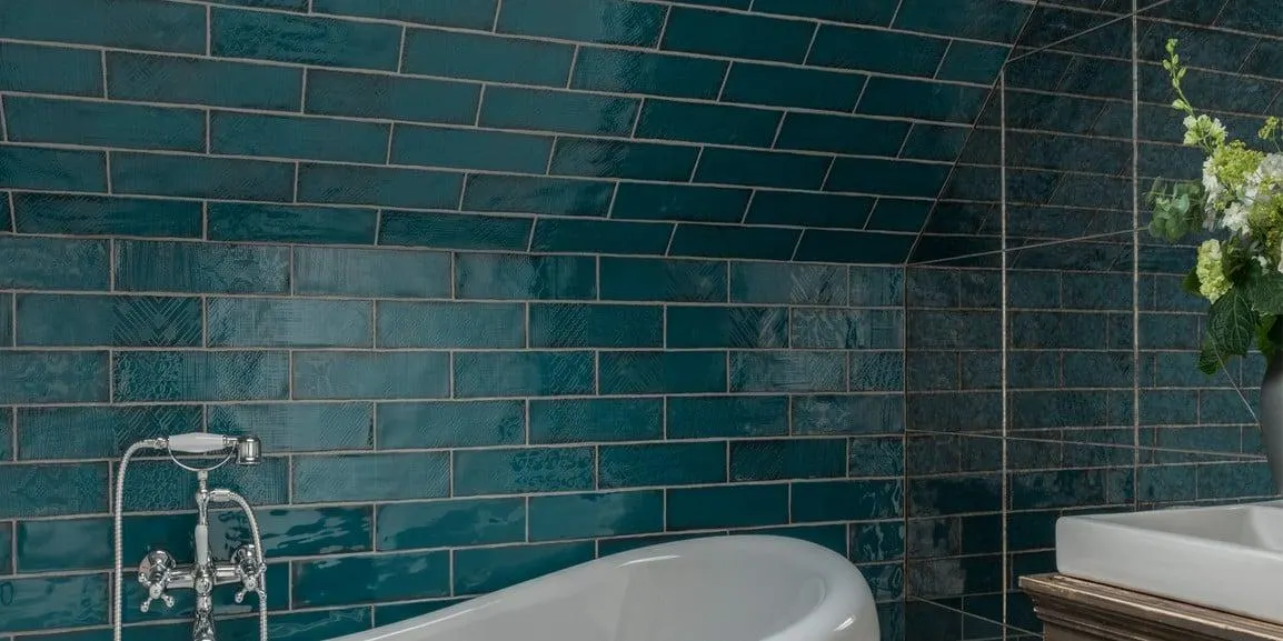 Peacock Pattern Tile