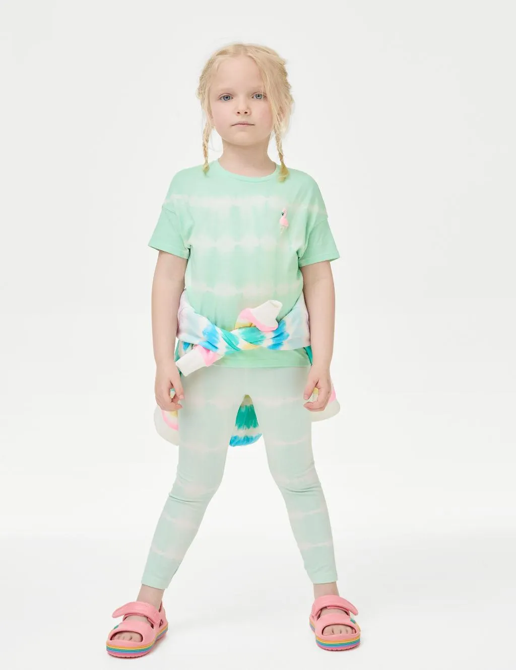 Pure Cotton Flamingo T Shirt (2-8 Yrs)
