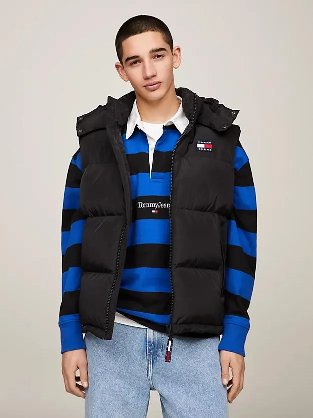 Hooded Down Alaska Puffer Vest