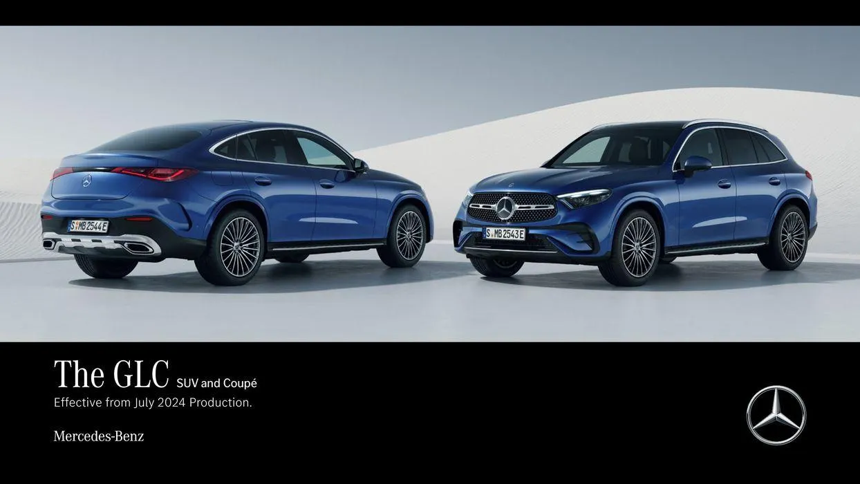 Mercedes Benz New GLC SUV & Coupé from 10 May to 31 December 2024 - Catalogue Page 1