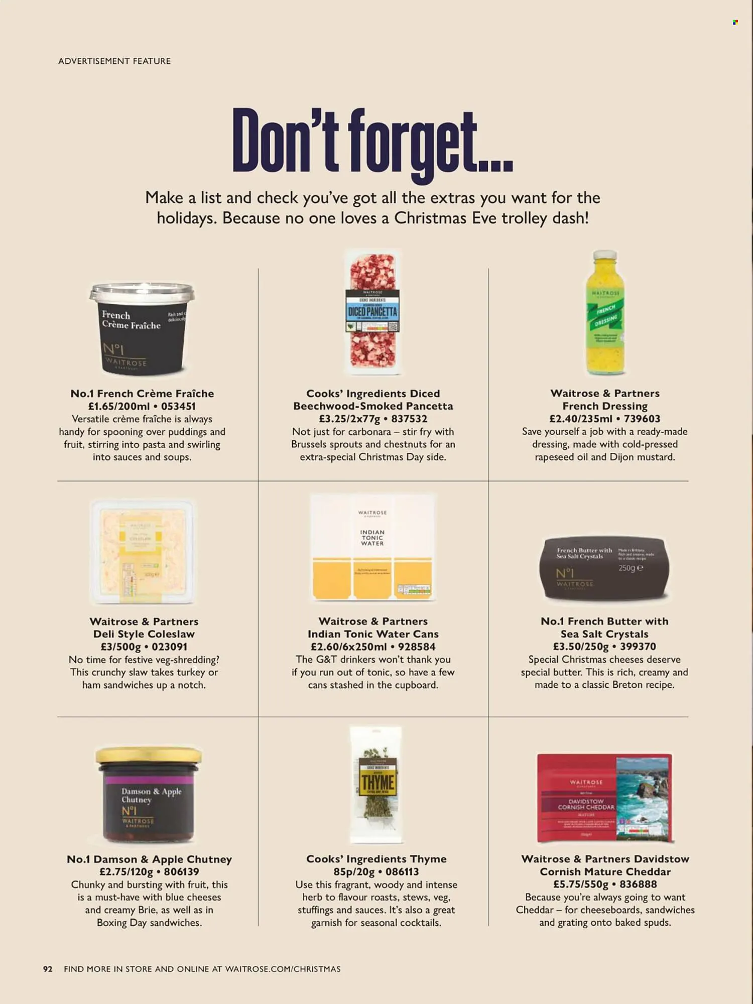 Waitrose catalogue from 28 September to 5 October 2025 - Catalogue Page 92