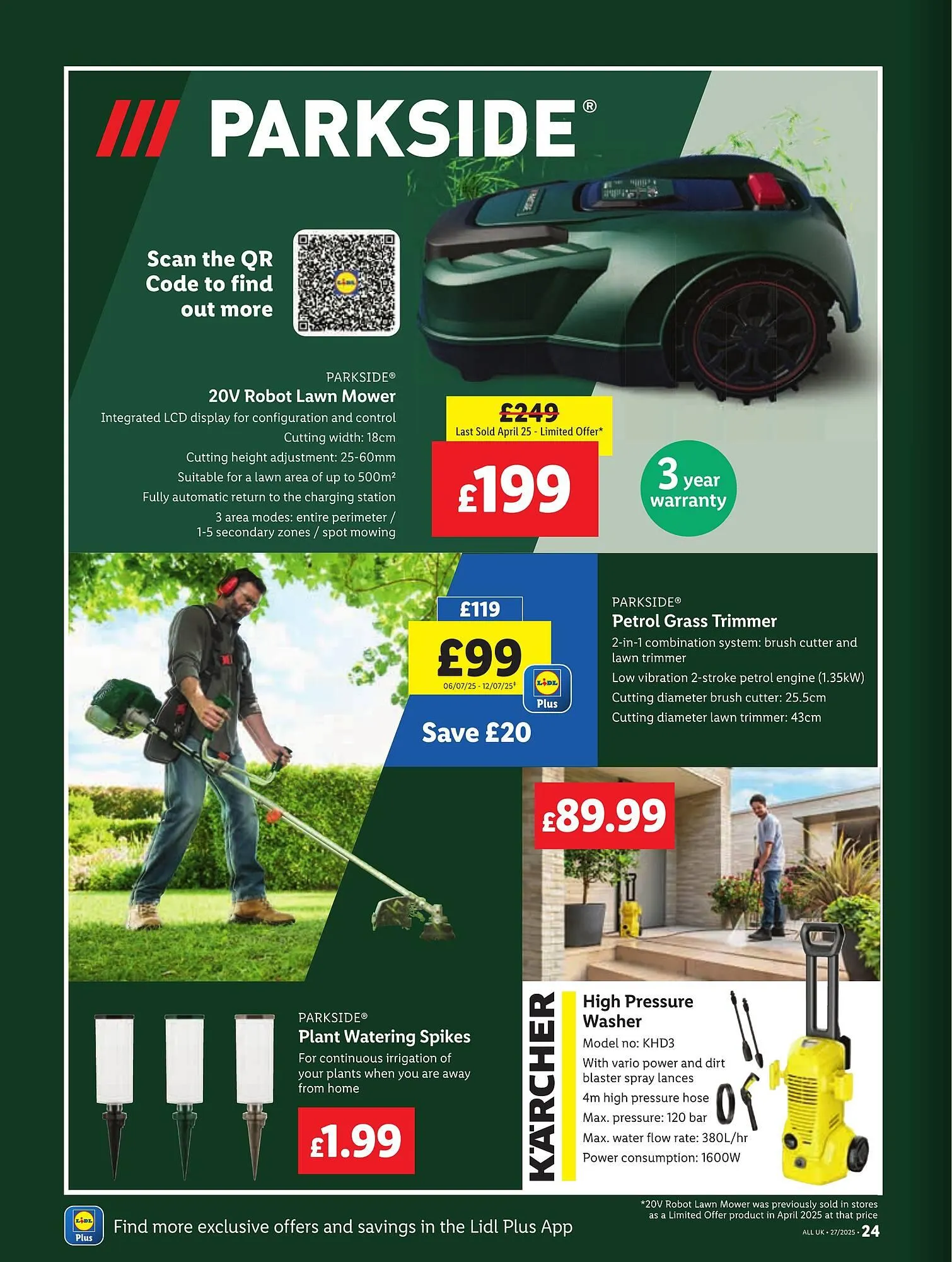 Lidl leaflet from 3 July to 9 July 2025 - Catalogue Page 24