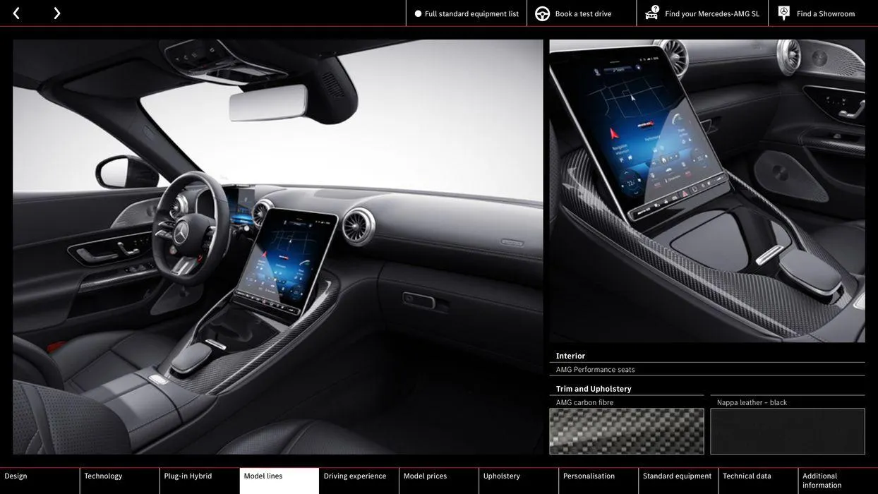 Mercedes-AMG SL from 10 August to 10 August 2025 - Catalogue Page 39