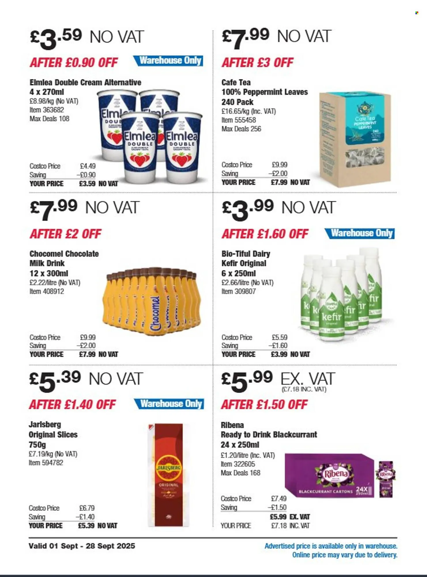 Costco leaflet from 1 September to 28 September 2025 - Catalogue Page 16
