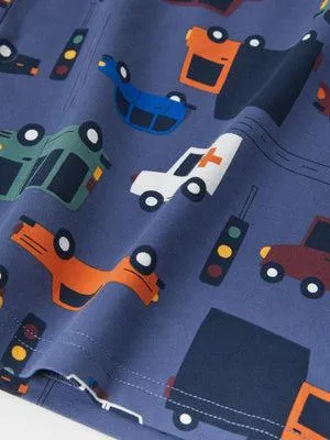 Vehicle Print Kids Top