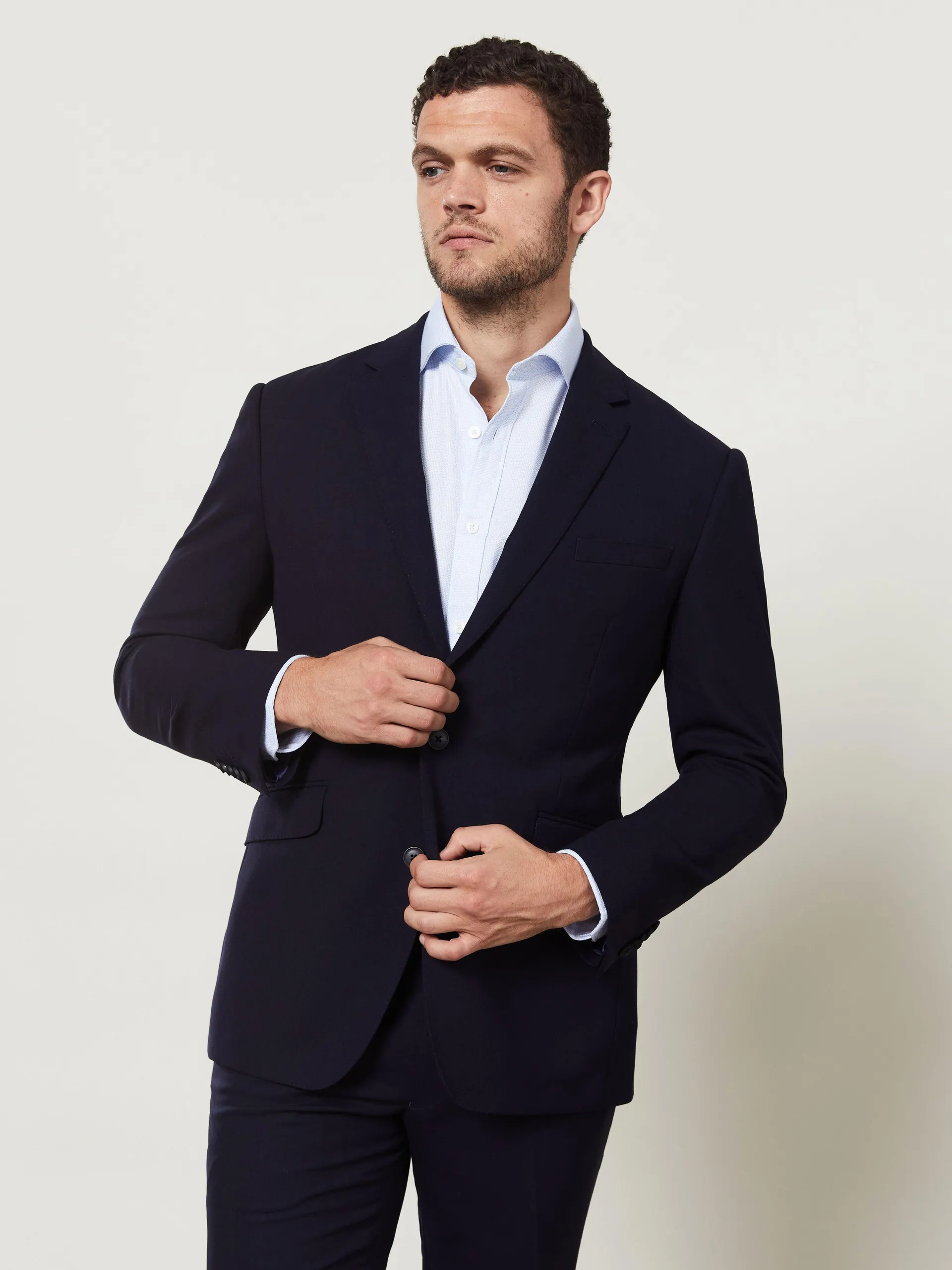 Kennington Infinity Slim Fit Navy Jacket